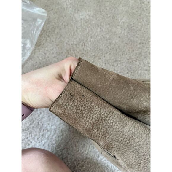 Lucky Brand Brindle Leather Heeled Maldeeve Ankle Booties sz 6 - Picture 10 of 12